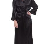 Black Color Long Gown (GWN48-BK)