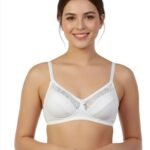Cotton Wire-free Cut N Sew Bra- White