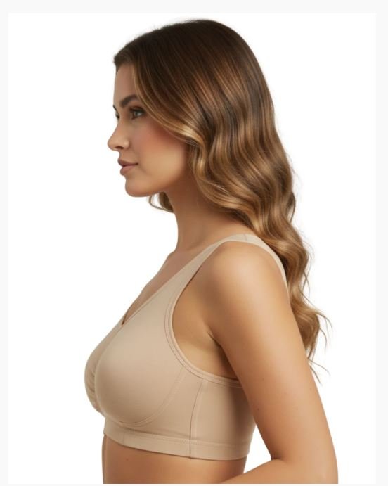 DOUBLE LAYERED MODAL STAY AT HOME / MATERNITY / SLEEP BRA-SKIN