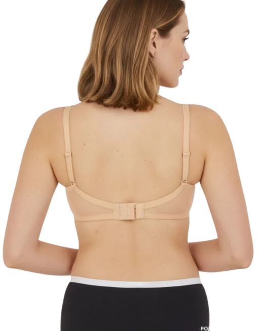 FULL COVERAGE SUPER SUPPORT CUT & SEW CUPS MINIMIZER BRA-TOASTED ALMOND