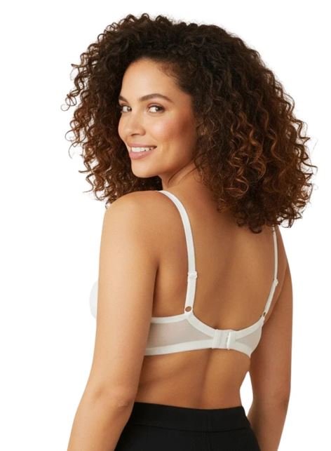 FULL COVERAGE SUPER SUPPORT SEAMLESS MOLDED CUPS MINIMIZER BRA-WHITE