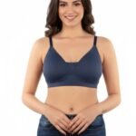 LIGHTLY PADDED NON WIRED T SHIRT BRA-SARGASSO SEA