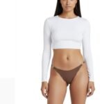 Low waist Laser Cut Stylish Panty-COFFEE