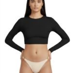 Low waist Laser Cut Stylish Panty-OFFWHITE