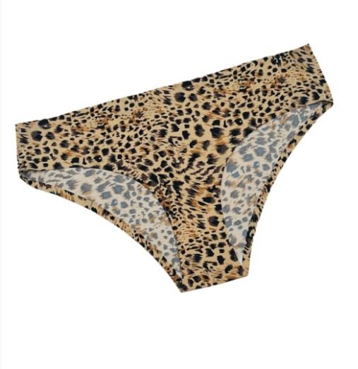 Mid waist Laser Cut Panty - Cheeta