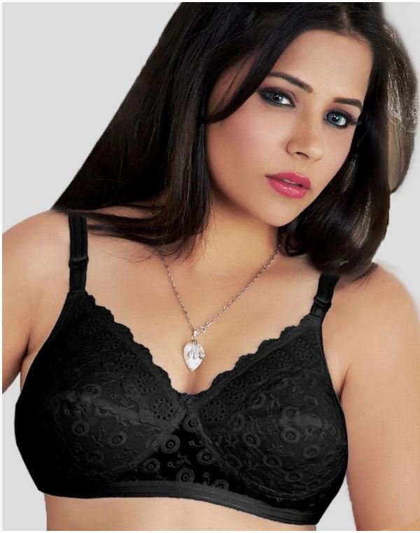 Model Non Padded Bra - Tulip - Black