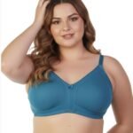PLUS SIZE BRA - FJORED BLUE
