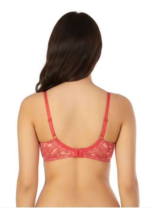 Pack of 3 Microfiber Wired Pushup T-Shirt Bras-Dusty Cedar