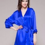 Royal Blue – 100% Polyester Satin Gown (GWN 11 RB)