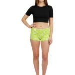 SUPER SOFT BOY SHORTS COTTON BRIEF-DAISY PRINT