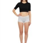 SUPER SOFT BOY SHORTS COTTON BRIEF-GAME ON(WHITE)
