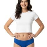 SUPER SOFT COTTON STRETCH BIKINI BRIEF -ROYAL BLUE