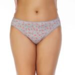 SUPER SOFT COTTON STRETCH PRINTED BIKINI BRIEF -FLAMINDO PRINT
