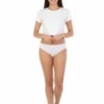 SUPER SOFT COTTON THONG-WHITE