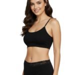 VISCOSE COTTON BOYSHORT -BLACK