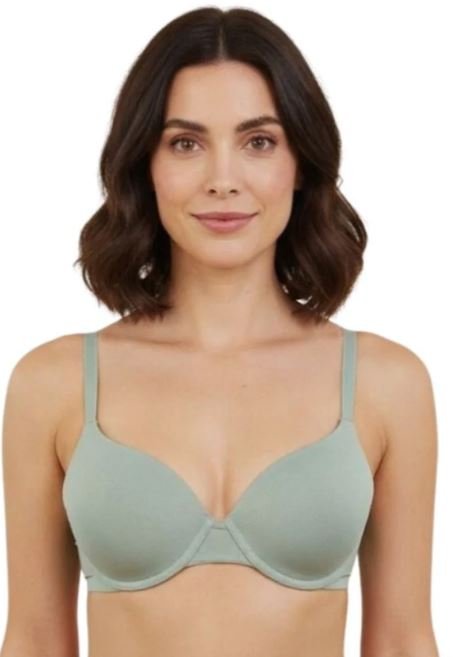 WIRED LEVEL 2 PUSH-UP BRA WITH POWER MESH WINGS -BLUE SURF