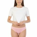 super soft cotton Bikini briefs-PINK