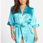Turquoise Color Silk Gown - Gwn36-Tq
